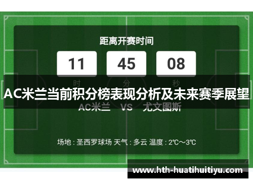 AC米兰当前积分榜表现分析及未来赛季展望